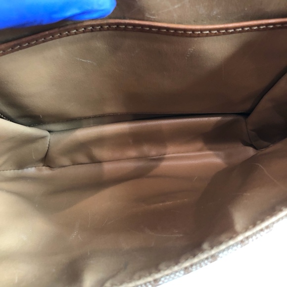 Celine Beige Macadam Crossbody Bag Sku#83973 - Picture 13 of 15